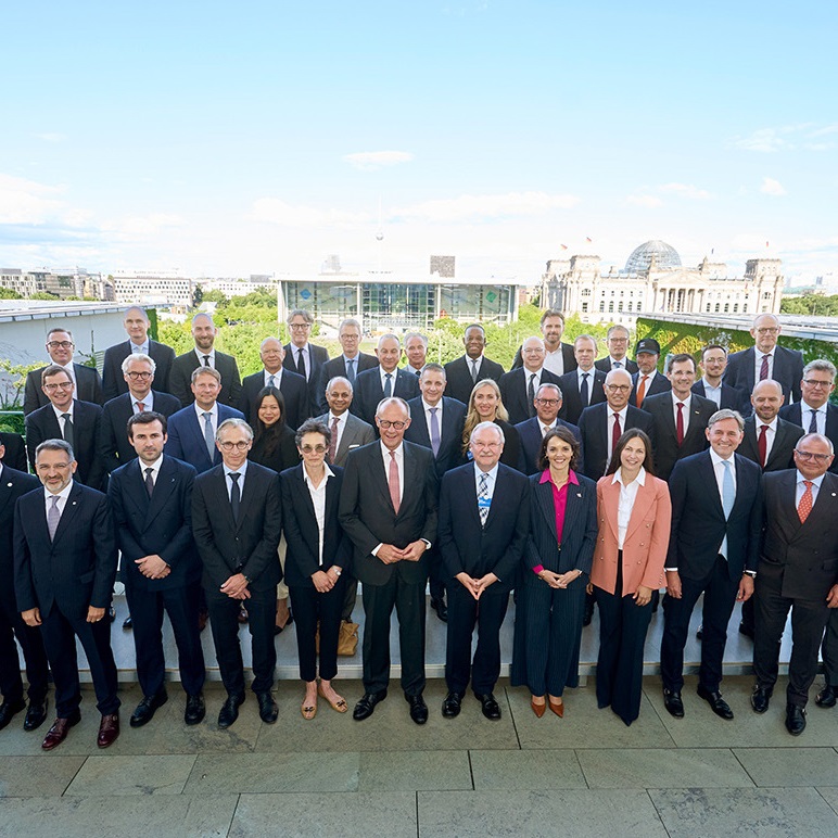 Yuriy Kosyuk speaks at High-Level Meeting of European Business Leaders with German Chancellor Friedrich Merz  
